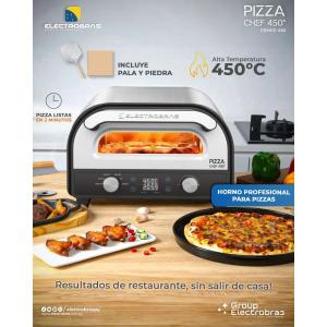 Horno para pizza a la piedra ELECTROBRAS PIZZA CHEF